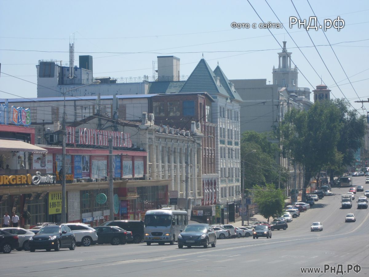 Пр. Буденновский (вид на Ростовские ворота)